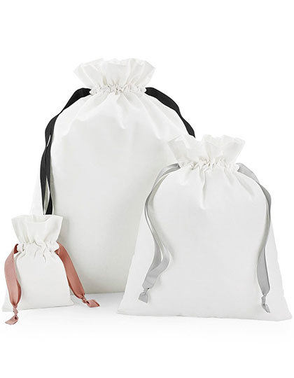 Westford Mill Cotton Gift Bag with Ribbon Drawstring Westford Mill Cotton Gift Bag with Ribbon Drawstring