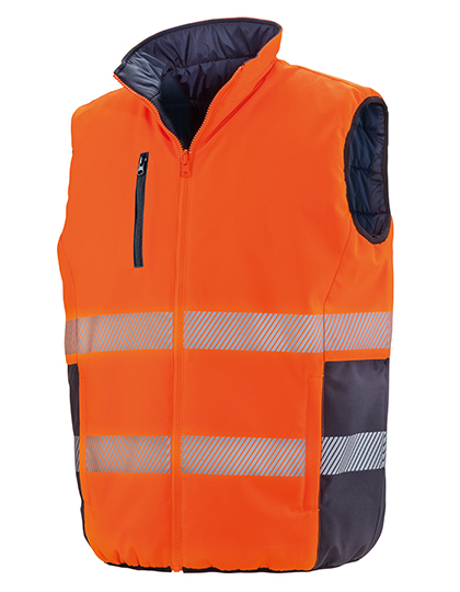 Result - Reversible Soft Padded Safety Gilet Result - Reversible Soft Padded Safety Gilet