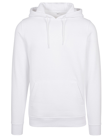 white Build Your Brand - Organic Hoodie