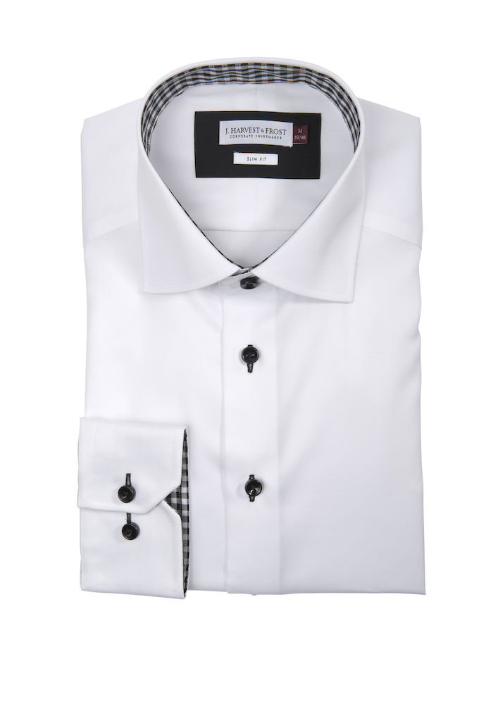 J.Harvest & Frost - klassisches Hemd - Red Bow 20 Slim Fit