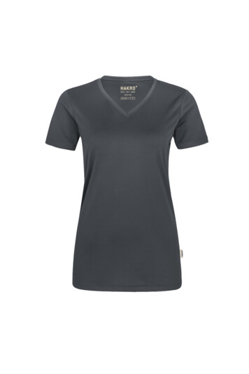 HAKRO - Damen V-Shirt COOLMAX®