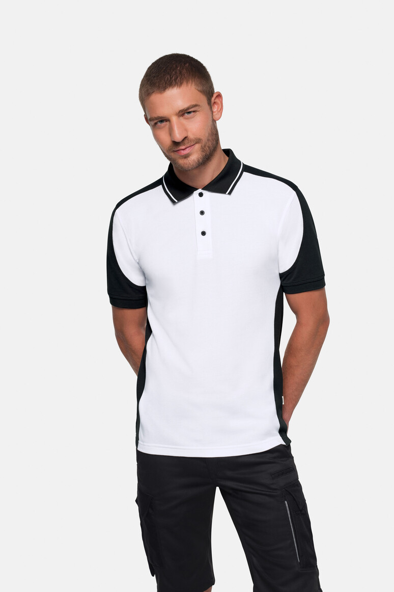 HAKRO-Poloshirt Contrast MIKRALINAR® ECO