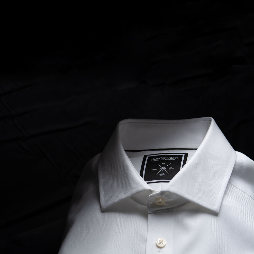 J. Harvest & Frost - BB60 Twill Hemd Regular Fit Herren