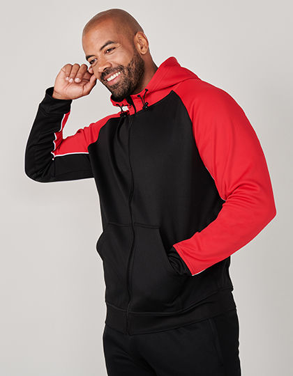 FINDEN+HALES - Panelled Sports Hoodie FINDEN+HALES - Panelled Sports Hoodie