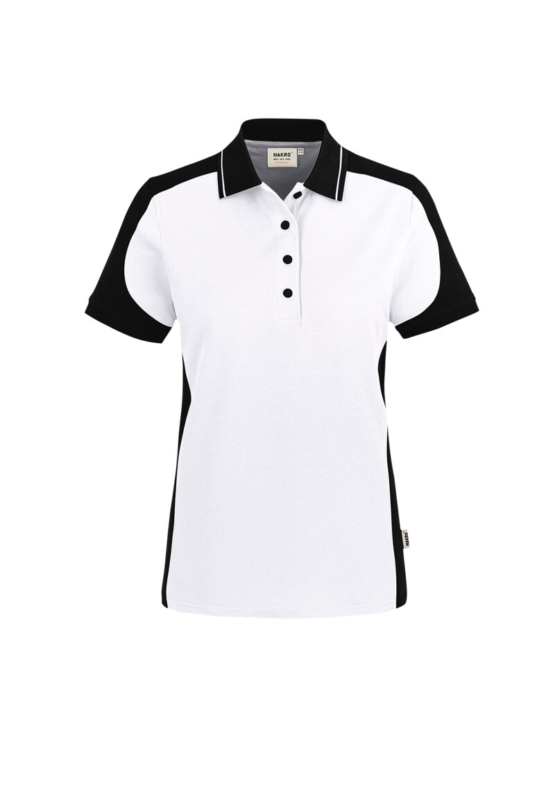 HAKRO - Poloshirt Contrast MIKRALINAR® ECO DAMEN