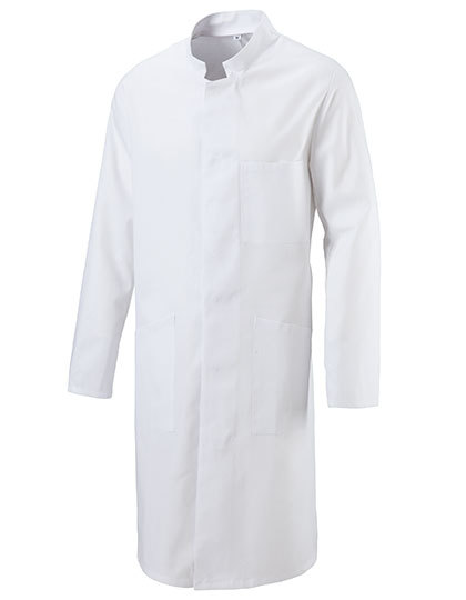 white EXNER - Herrenmantel/Laborkittel