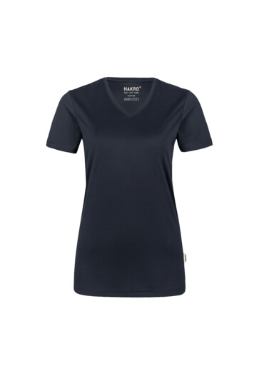 HAKRO - Damen V-Shirt COOLMAX®
