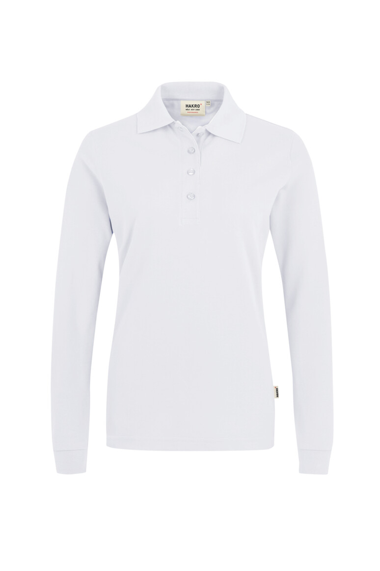 HAKRO - Longsleeve-Poloshirt MIKRALINAR® Damen