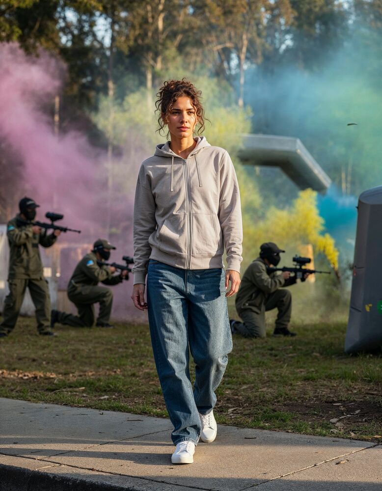 UM - Kapuzensweatjacke (OCS-RCS) Regular Fit Unisex