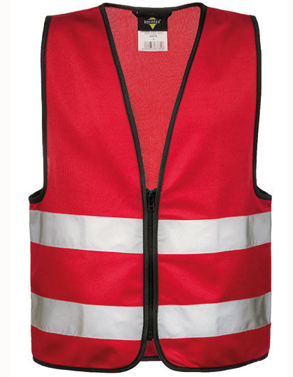 Korntex - Kids´ Safety Vest With Zipper Aalborg