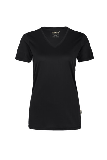 HAKRO - Damen V-Shirt COOLMAX®